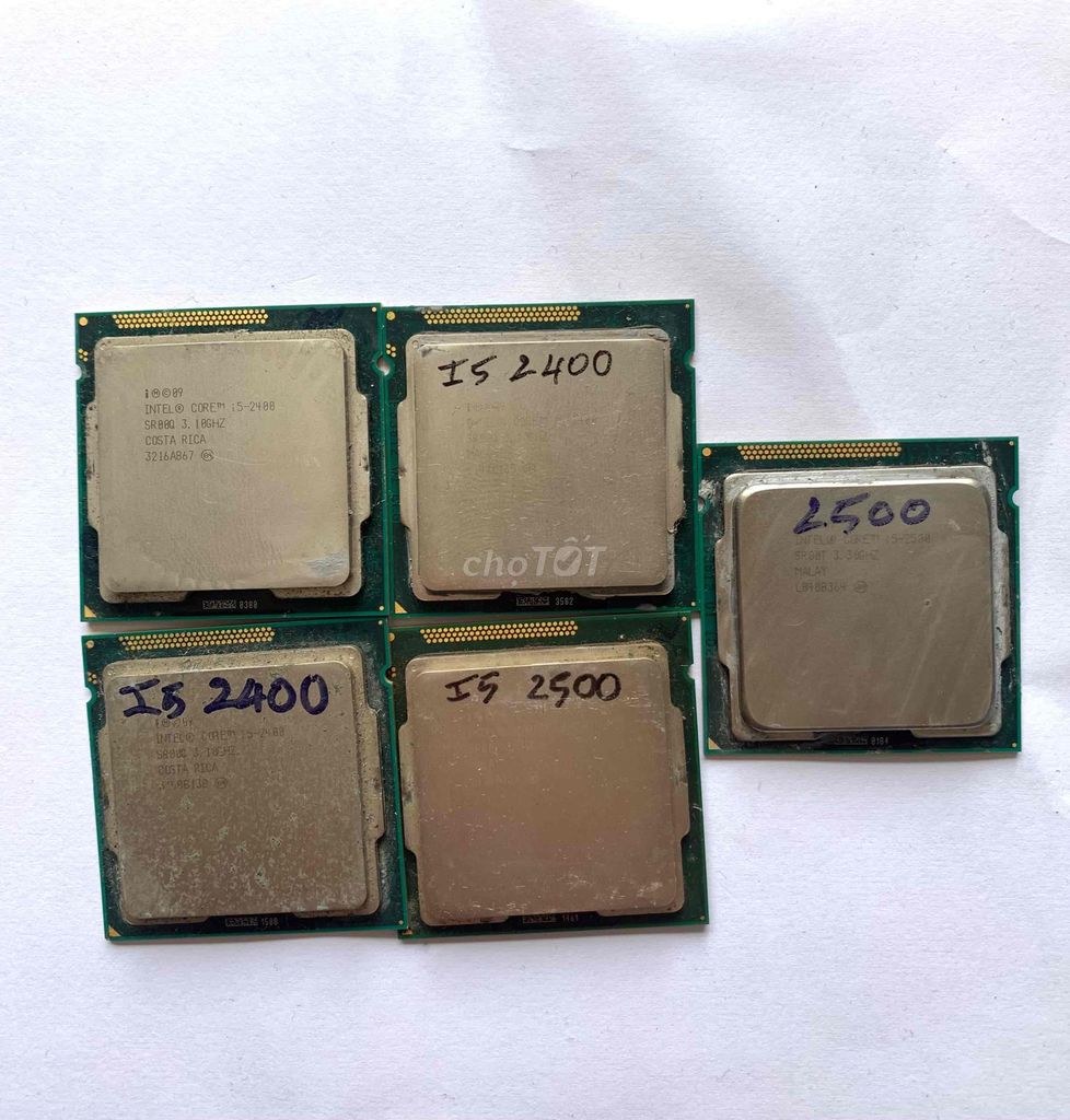 CPU Intel Core i5-2400 LGA 1155. Mua bán Linh kiện (RAM, Card...) tại Quận Tân Phú Tp Hồ Chí Minh được đăng bởi Nguyễn Phong hình 1
