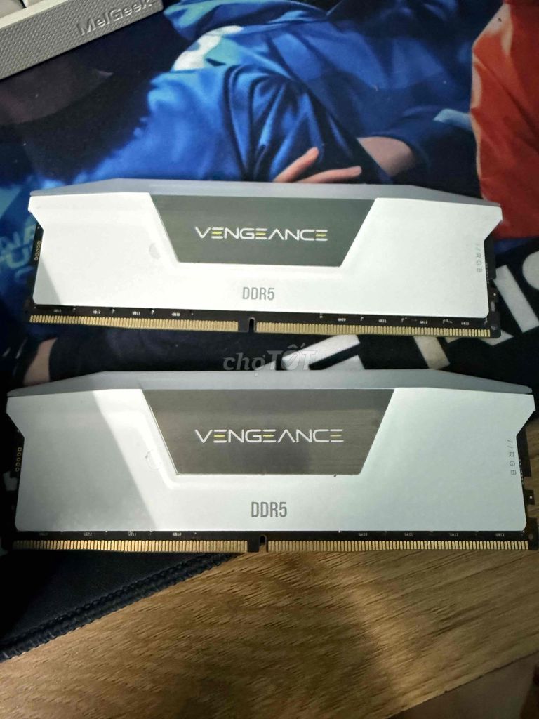 RAM Corsair Vengeance RGB DDR5 32GB Trắng. Mua bán Linh kiện (RAM, Card...) tại Quận Hoàng Mai Hà Nội được đăng bởi Minh hình 1