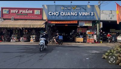BÁN NHÀ PHỐ CHỢ QUANG VINH 3 - KINH DOANH NGAY - THU NHẬP 25-30TR/TH