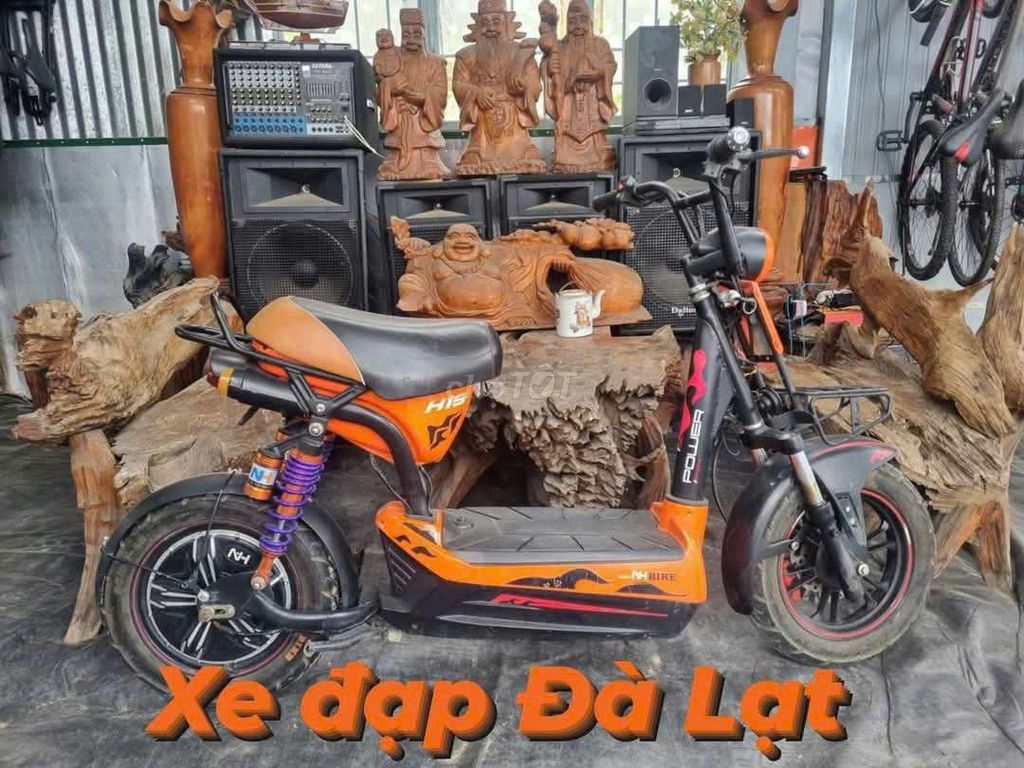 Xe đạp điện,xe điện cần bán.. Mua bán Xe điện tại Thành phố Đà Lạt Lâm Đồng được đăng bởi quang le hình 4