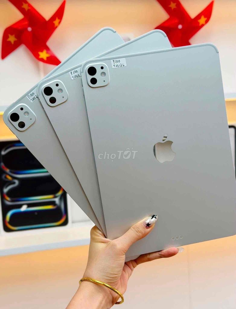 Apple iPad Pro M4 Bạc 100%. Mua bán Máy tính bảng tại Quận Lê Chân Hải Phòng được đăng bởi Đỗ Thanh Tùng hình 1