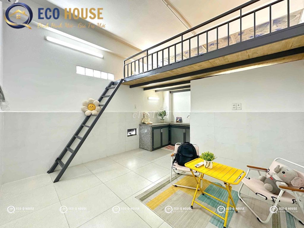 DUPLEX GÁC CỬA SỔ SV VĂN HIẾN ĐI XE 3P_THANG MÁY_SẴN NỘI THẤT