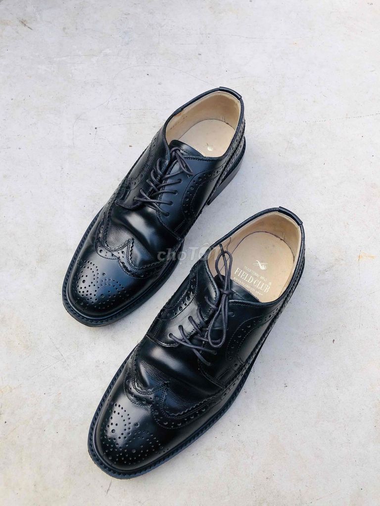 Giày Oxford Nam Field Club Da Đen Size 42. Mua bán Giày dép tại Quận Ninh Kiều Cần Thơ được đăng bởi Giày Si A CHAN 1975 hình 1