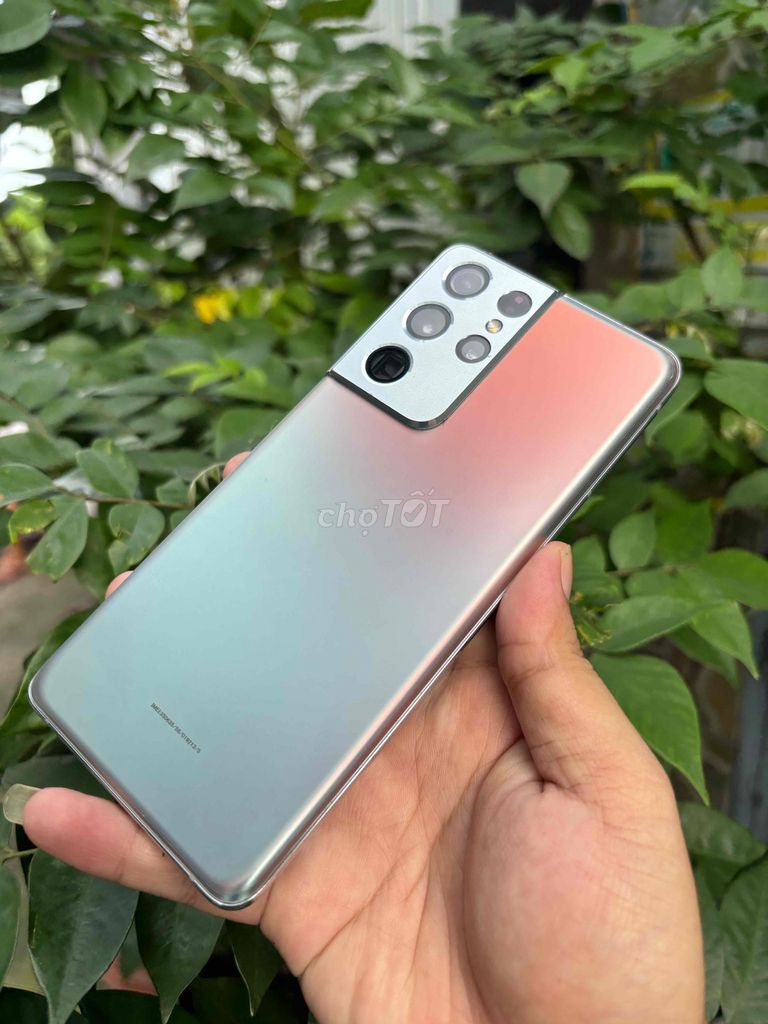Samsung S21 Ultra 12GB 256GB Bạc Mỹ 99%. Mua bán Điện thoại tại Huyện Bình Chánh Tp Hồ Chí Minh được đăng bởi Lâm mobiphone hình 1