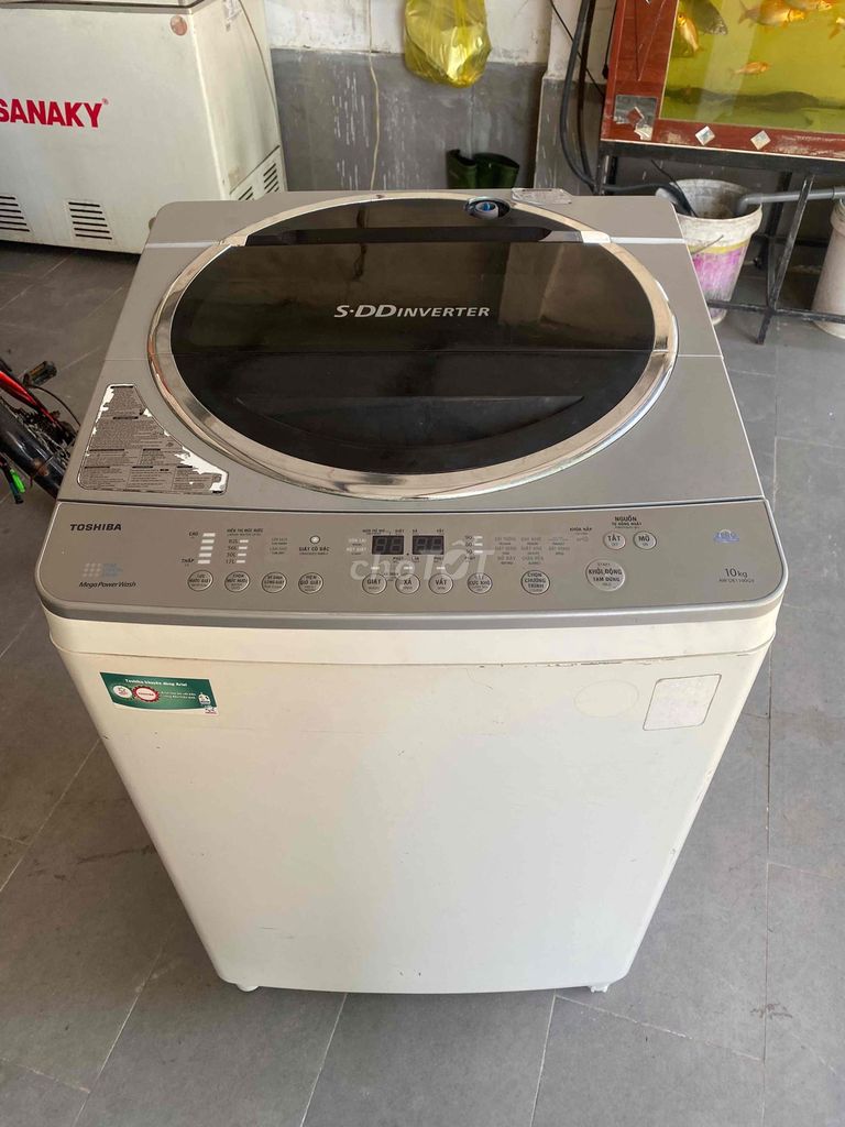 Máy giặt Toshiba Inverter 10kg. Mua bán Máy giặt tại Thành phố Bà Rịa Bà Rịa - Vũng Tàu được đăng bởi Mr hóa hình 1