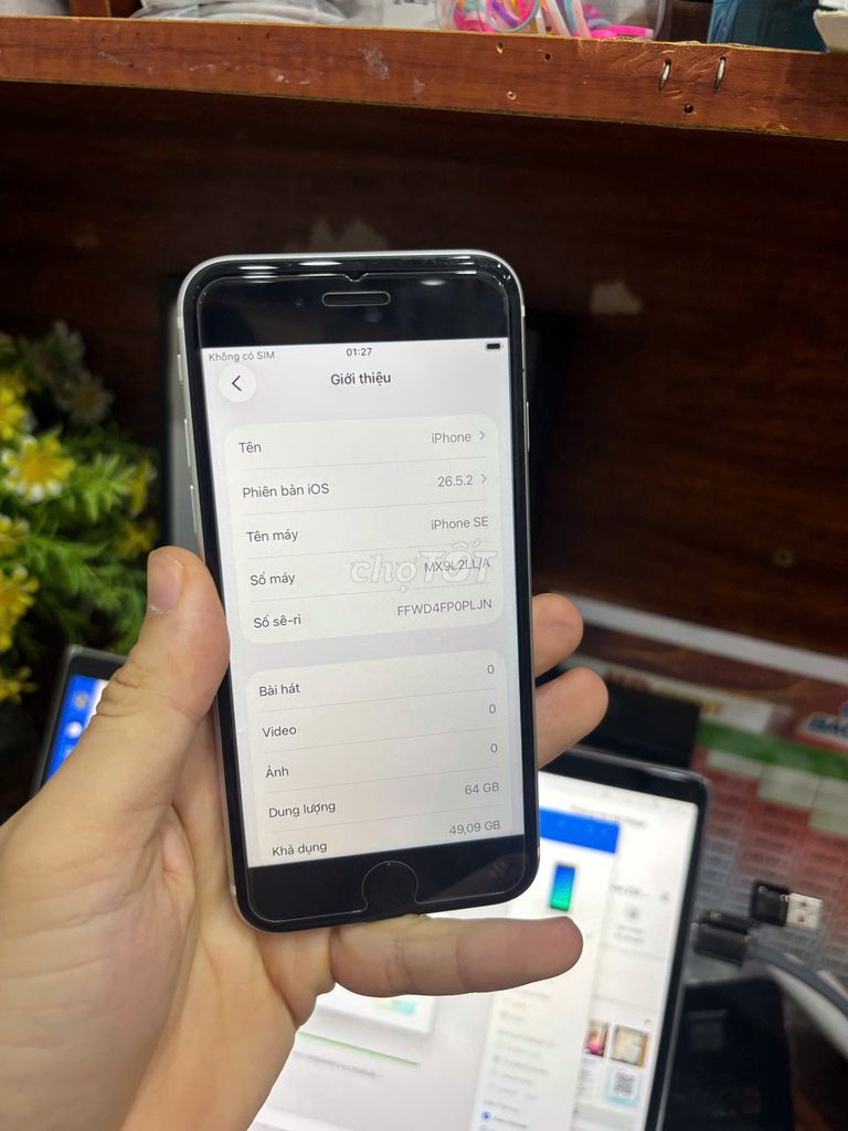 Apple iPhone SE 2020 64GB Trắng Zin. Mua bán Điện thoại tại Quận Bắc Từ Liêm Hà Nội được đăng bởi Cửa hàng Bính Táo hình 1