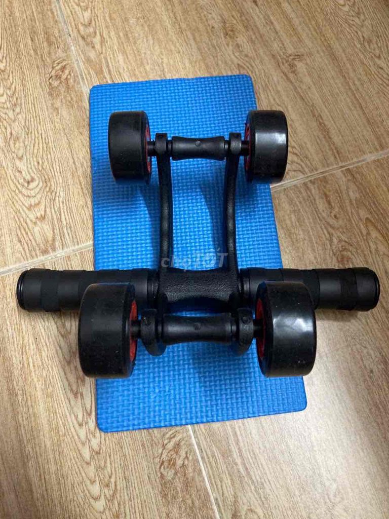 Con lăn tập bụng 4 bánh đa năng màu Đen. Mua bán Đồ thể thao, Dã ngoại tại Quận Bình Thạnh Tp Hồ Chí Minh được đăng bởi Khôi hình 1