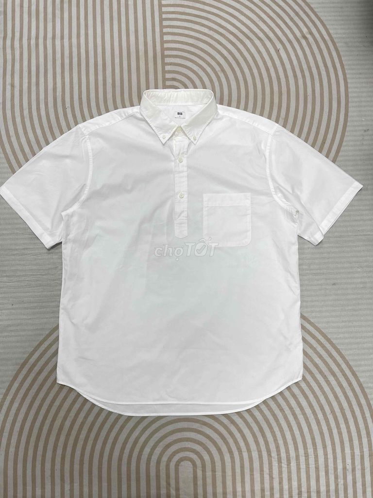 Sơ mi Uni..qlo size L Số đo: vai 50, ngực 57, dài. Mua bán Quần áo tại Quận Cầu Giấy Hà Nội được đăng bởi Chất Secondhand hình 1