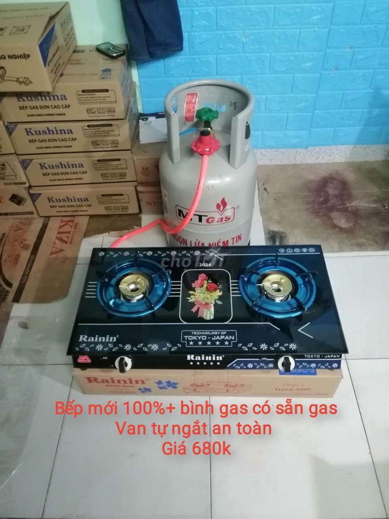 Bếp mới 100% tiết kiệm gas