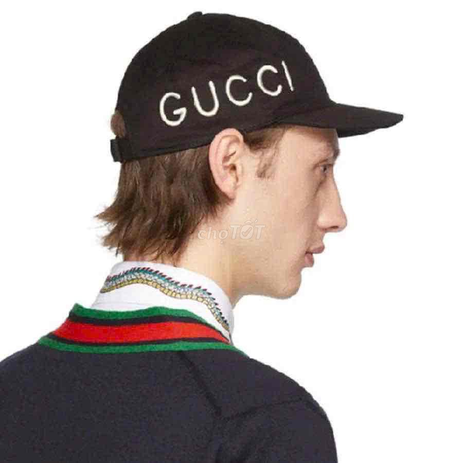 Mũ lưỡi trai Gucci Unisex Đen. Mua bán Phụ kiện thời trang khác tại Thành phố Hòa Bình Hòa Bình được đăng bởi Lâm thiên đường hàng hiệu hình 1