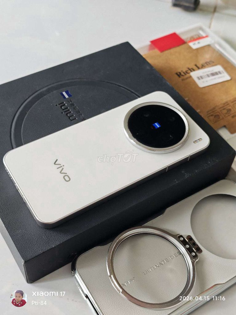 Vivo X200 Pro Mini 256GB Trắng. Mua bán Điện thoại tại Huyện Long Hồ Vĩnh Long được đăng bởi ptiteck hình 1