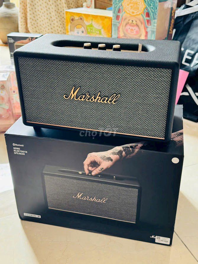 Loa Bluetooth Marshall Stanmore III Đen. Mua bán Tivi, Âm thanh tại Huyện Tiểu Cần Trà Vinh được đăng bởi 8386 ARIES hình 1