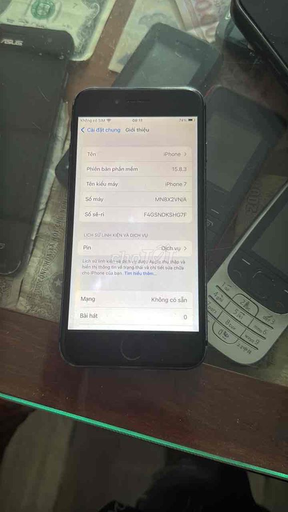 iPhone 7 32GB Đen Đã qua sử dụng. Mua bán Điện thoại tại Quận 12 Tp Hồ Chí Minh được đăng bởi Dinh Mai Nuong hình 1