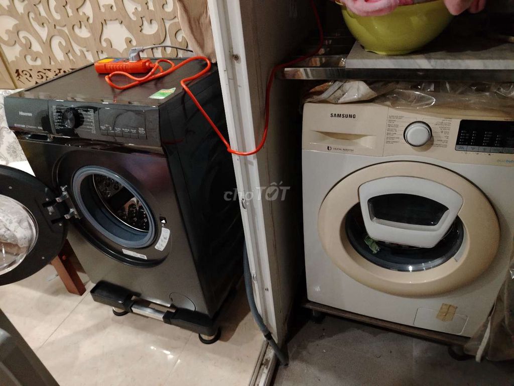 Máy giặt Hisense WD90N1Y 9kg Xám. Mua bán Máy giặt tại Thành phố Mỹ Tho Tiền Giang được đăng bởi Nguyễn Ngọc hình 1