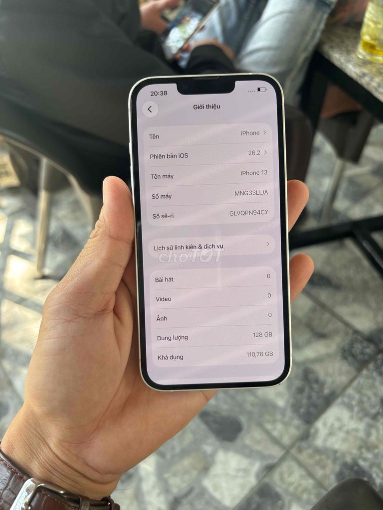 Apple iPhone 13 128GB Trắng zin full face id. Mua bán Điện thoại tại Quận Ô Môn Cần Thơ được đăng bởi nguyễn hình 1