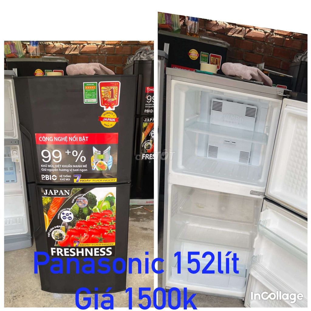 Tủ lạnh Panasonic 152 lít. Mua bán Tủ lạnh tại Thành phố Thủ Đức Tp Hồ Chí Minh được đăng bởi Quốc hình 1