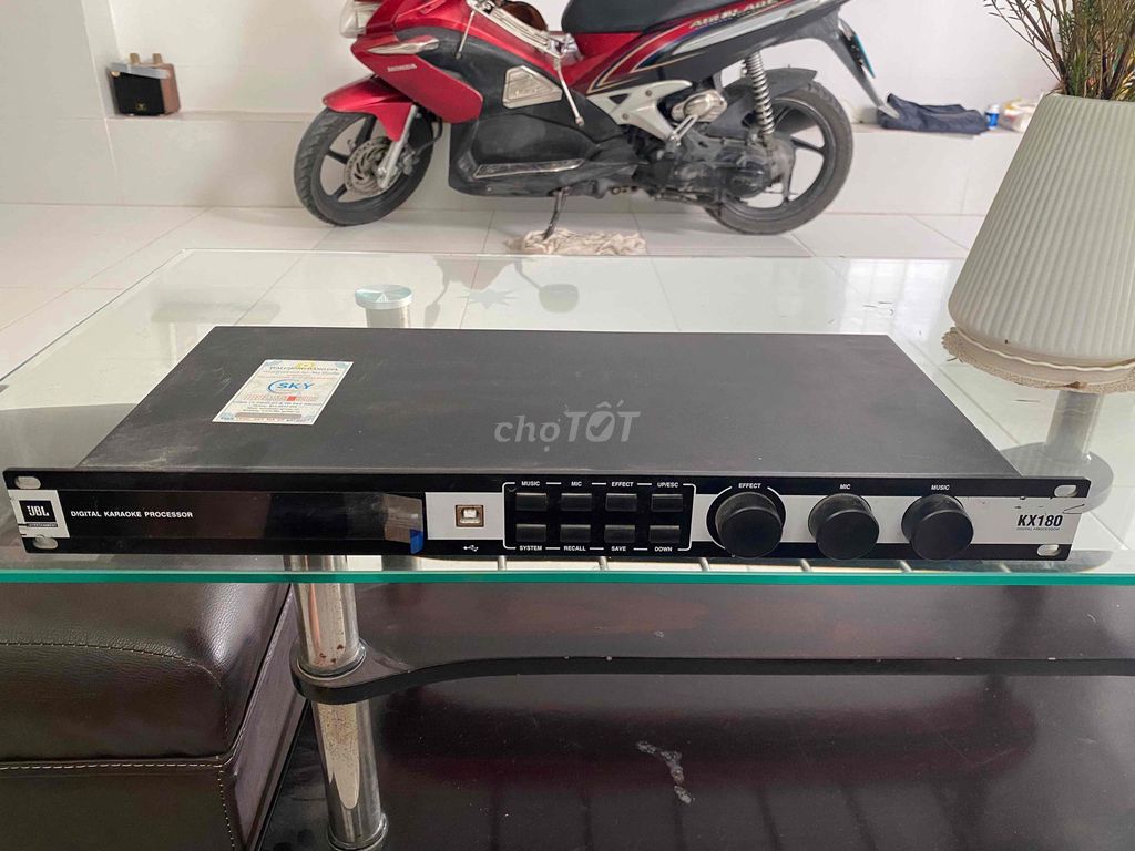 Bộ xử lý karaoke JBL KX180 Đen. Mua bán Tivi, Âm thanh tại Huyện Thới Lai Cần Thơ được đăng bởi HT hình 1