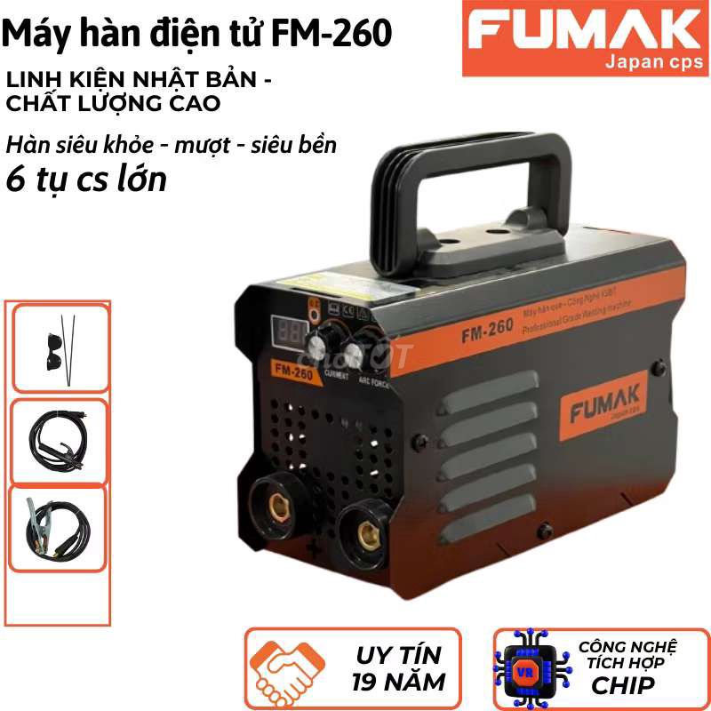 Máy hàn điện tử FUMAK FM-260 Nhật Bản. Mua bán Đồ chuyên dụng, Giống nuôi trồng tại Quận Bình Thuỷ Cần Thơ được đăng bởi Phukiengiatot hình 1