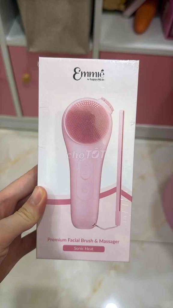 Máy rửa mặt Emmié Premium Facial Brush Hồng. Mua bán Nội thất, đồ gia dụng khác tại Quận Gò Vấp Tp Hồ Chí Minh được đăng bởi Tên chưa cung cấp hình 1