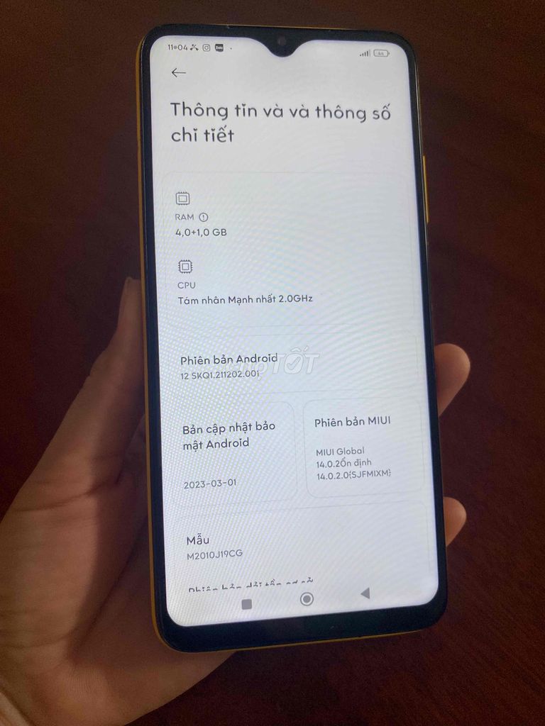 Xiaomi Poco M3 4/64g như hình. Mua bán Điện thoại tại Huyện Củ Chi Tp Hồ Chí Minh được đăng bởi Linh hình 1