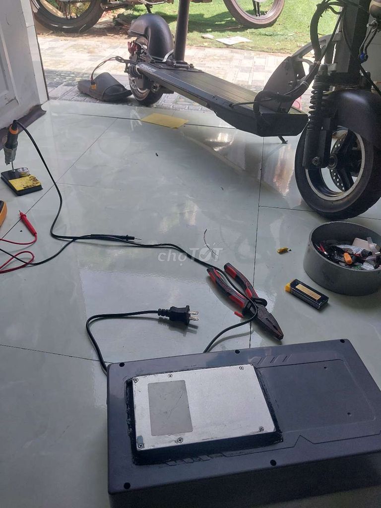 Xe điện gấp gọn châu âu màu đen. Mua bán Xe điện tại Thị xã Tân Uyên Bình Dương được đăng bởi Vương Giật hình 5