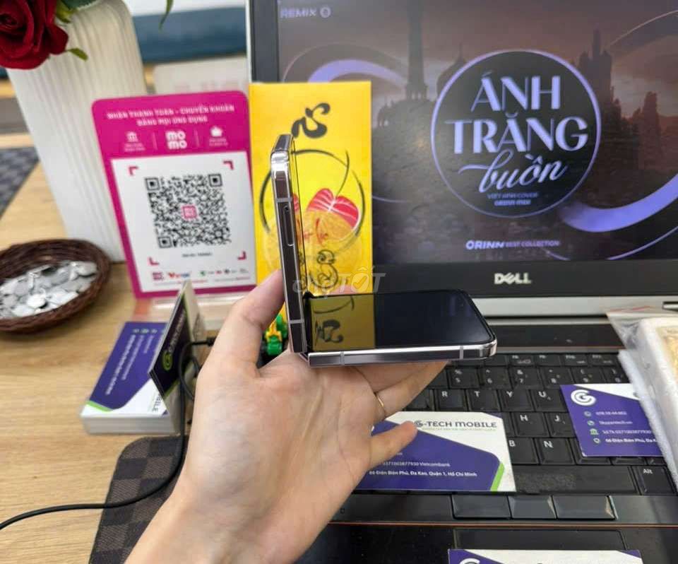 Z Flip5 Tím 256GB, zin áp xuất , 2sim có gi âm. Mua bán Điện thoại tại Quận 12 Tp Hồ Chí Minh được đăng bởi Minh phương hình 1