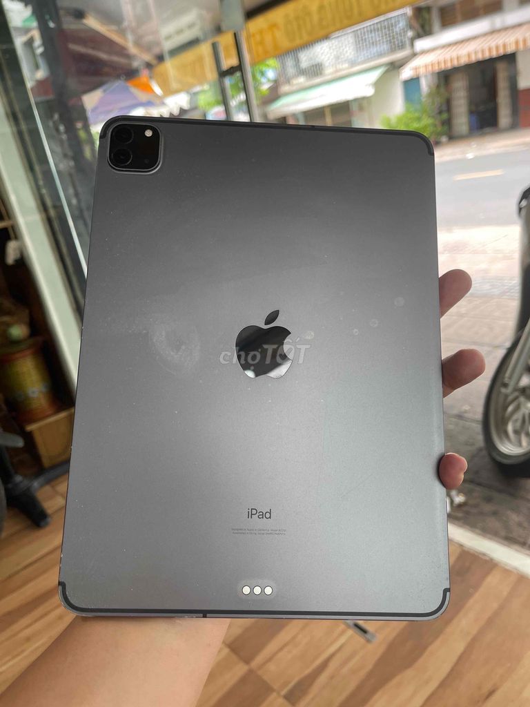 ipad pro 2020 11inch 128GB 4G màu xám đẹp 98%