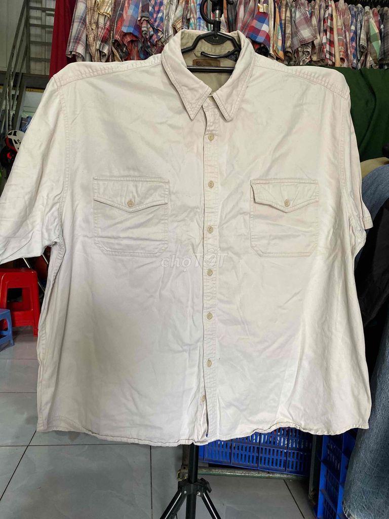 Áo sơ mi nam Faded Glory Cotton Trắng XL. Mua bán Quần áo tại Quận Ninh Kiều Cần Thơ được đăng bởi Nguyensihien hình 1