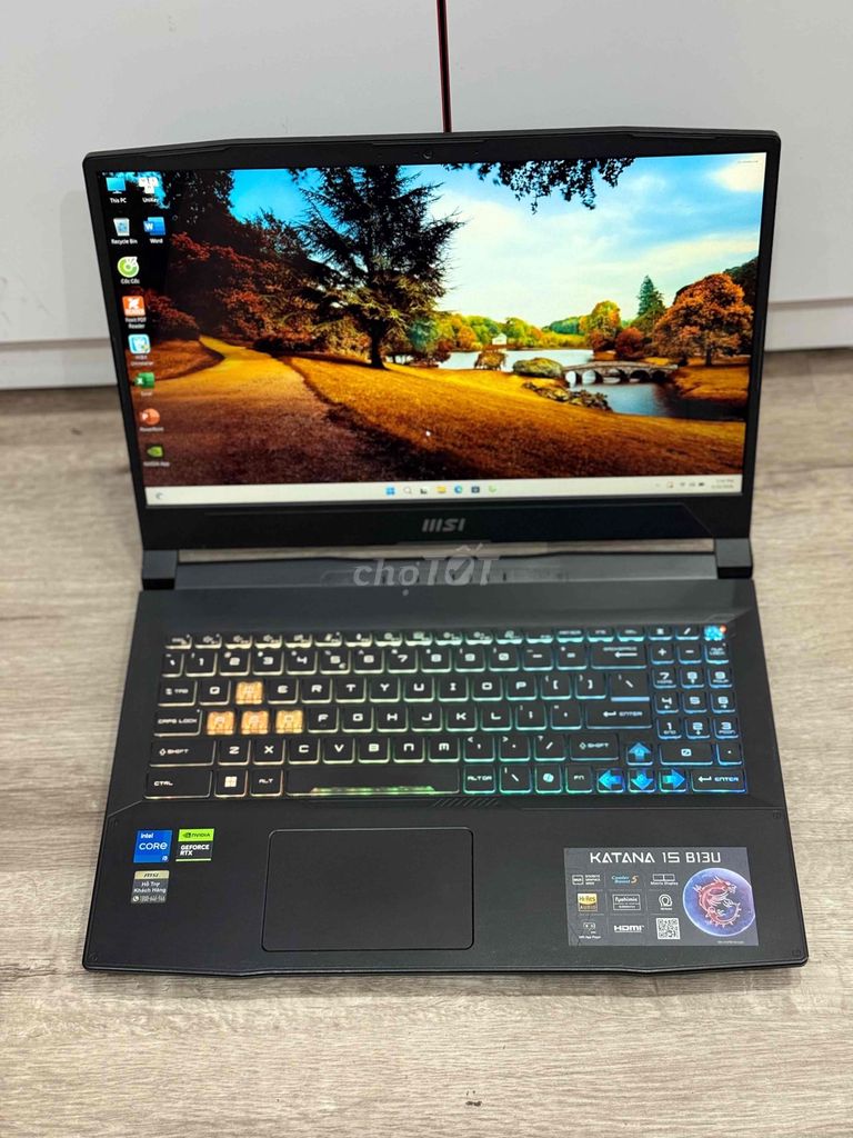 MSI Katana 15 B13U i5-13500H 16GB/1TB 3050 6G. Mua bán Laptop tại Quận Đống Đa Hà Nội được đăng bởi Phan Trường Giang hình 1