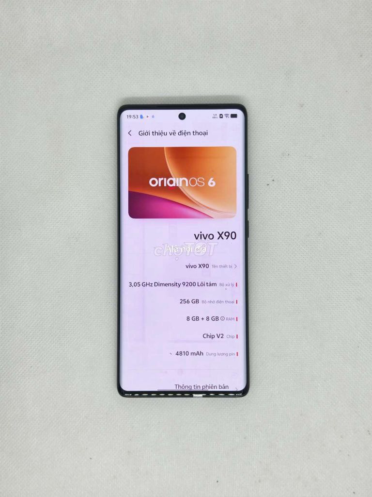vivo x90 8/256 giá rẻ. Mua bán Điện thoại tại Quận Thanh Xuân Hà Nội được đăng bởi Đỗ Mạnh Nhuận hình 1