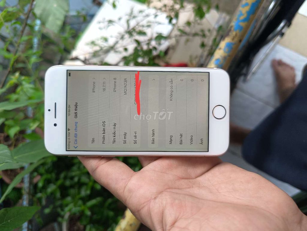 Apple iPhone 8 Vàng hồng Đã thay pin. Mua bán Điện thoại tại Thành phố Thủ Đức Tp Hồ Chí Minh được đăng bởi v hung cuong  hình 1