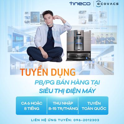 BÁN HÀNG ĐIỆN GIA DỤNG ECOVACS - TINECO - LÂM ĐỒNG