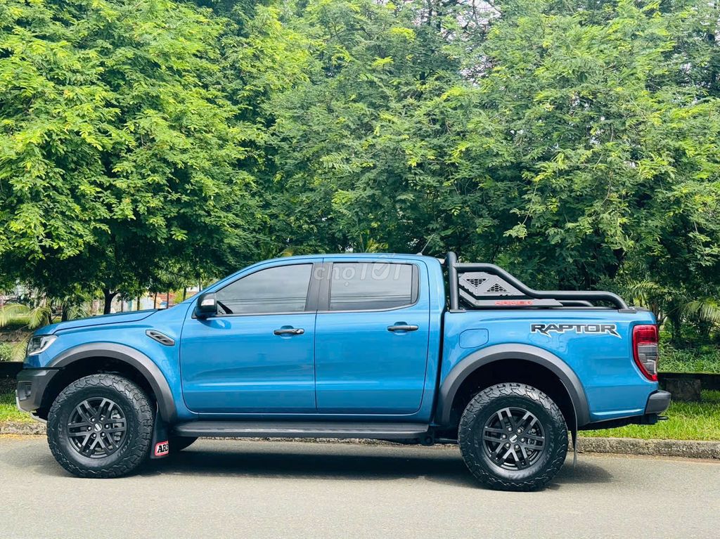 Ford Raptor 2022 Màu Xanh đi lướt phụ kiên đầy đủ