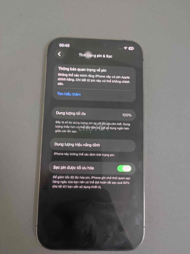 Apple iPhone 12 Pro Max 128GB 99%. Mua bán Điện thoại tại Thành phố Biên Hòa Đồng Nai được đăng bởi Thành Lê hình 1