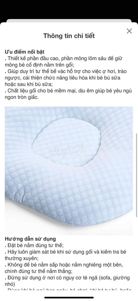 Gối chống trào ngược Amino hàng con cưng. Mua bán Mẹ và bé tại Thành phố Biên Hòa Đồng Nai được đăng bởi Thảo hình 1