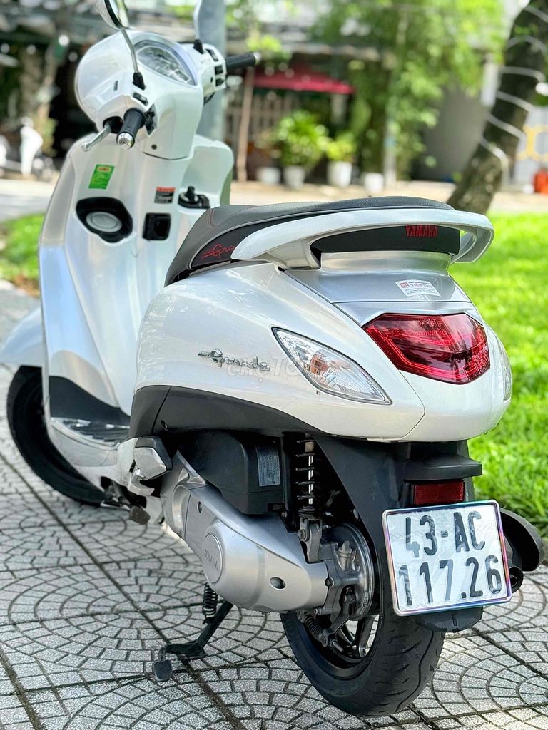 Grande đèn led. phanh abs. khoá smartkey biển 43. Mua bán Xe máy tại Quận Sơn Trà Đà Nẵng được đăng bởi AN  chuyên mua bán xe máy cũ tại 386 ngô quyền sơn trà đà nẵng  BÁN XE TRẢ GÓP hình 8