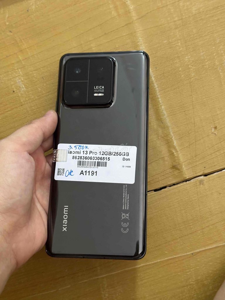 Xiaomi 13 Pro 256GB Đen Sọc Chữa Cháy. Mua bán Điện thoại tại Thành phố Thủ Đức Tp Hồ Chí Minh được đăng bởi Hiếu hình 1