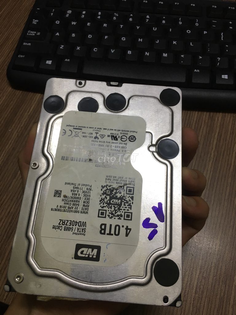 4tb (3.5) caution sưc khỏe kém chạy ok