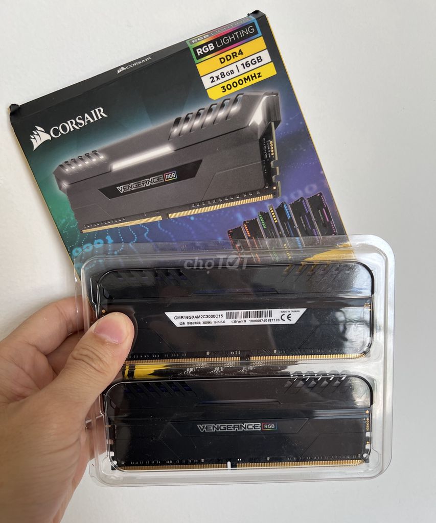 Kit RAM Corsair Vengeance RGB 16GB / XPG 8GB đẹp. Mua bán Linh kiện (RAM, Card...) tại Quận Phú Nhuận Tp Hồ Chí Minh được đăng bởi Tran Dinh Nam hình 1