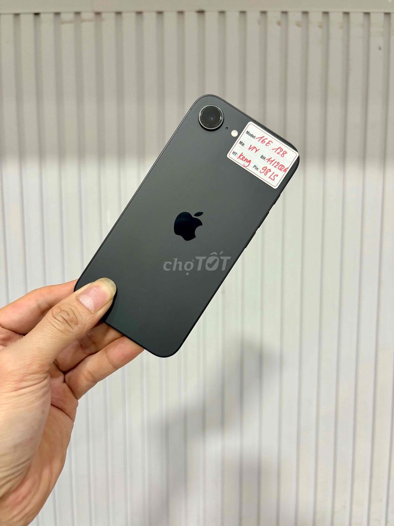 Apple iPhone 16E 128GB Đen Likenew Vn 11/2026. Mua bán Điện thoại tại Quận Đống Đa Hà Nội được đăng bởi Quý Hoàng hình 1