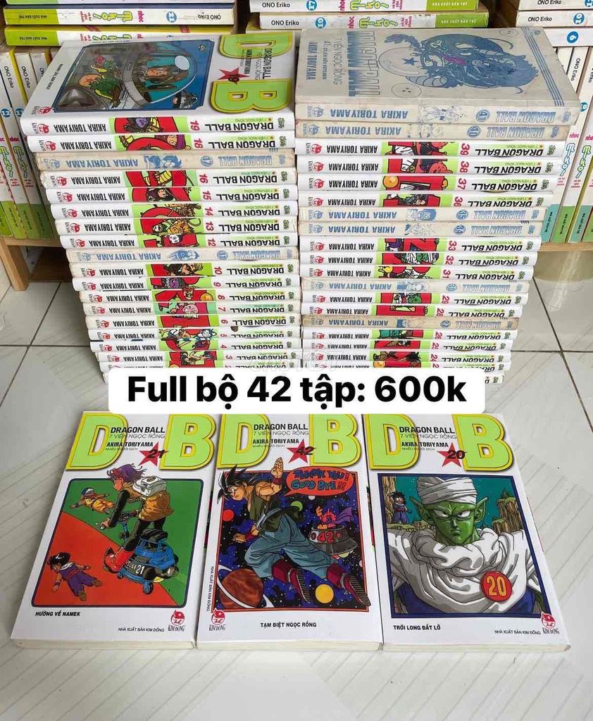 Truyện tranh Dragon Ball Full bộ 42 tập. Mua bán Sách tại Huyện Lấp Vò Đồng Tháp được đăng bởi Chơn Trần hình 1