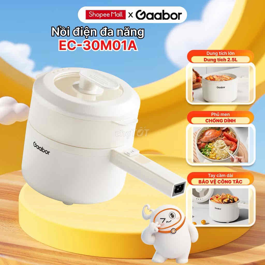 Nồi lẩu điện Gaabor EC-30M01A 2.5L Trắng. Mua bán Bếp, lò, đồ điện nhà bếp tại Quận Sơn Trà Đà Nẵng được đăng bởi Hoài Giang hình 1