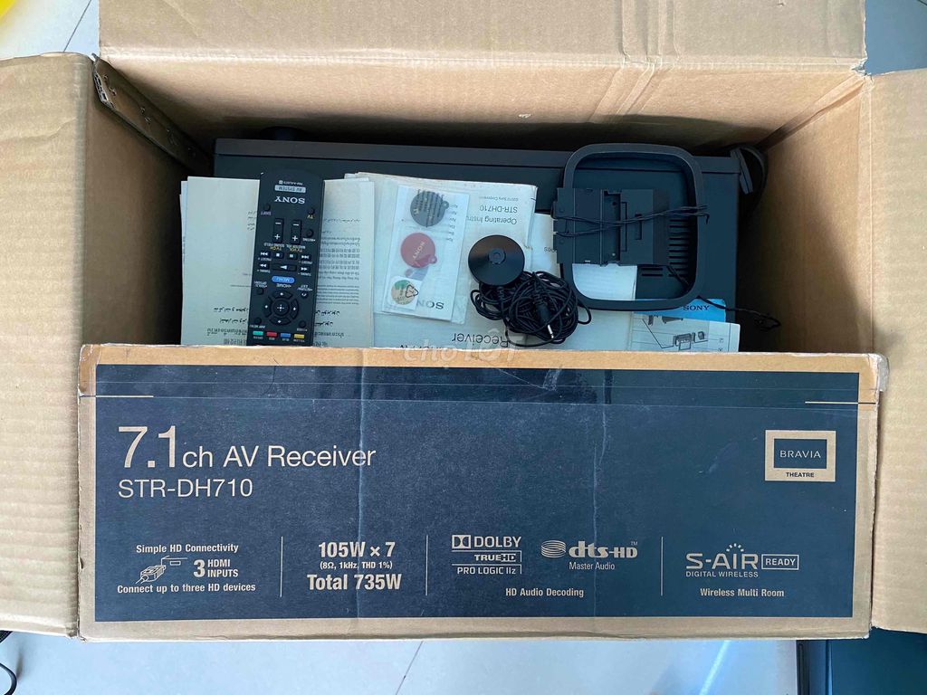 RECEIVER SONY DH710 7.1