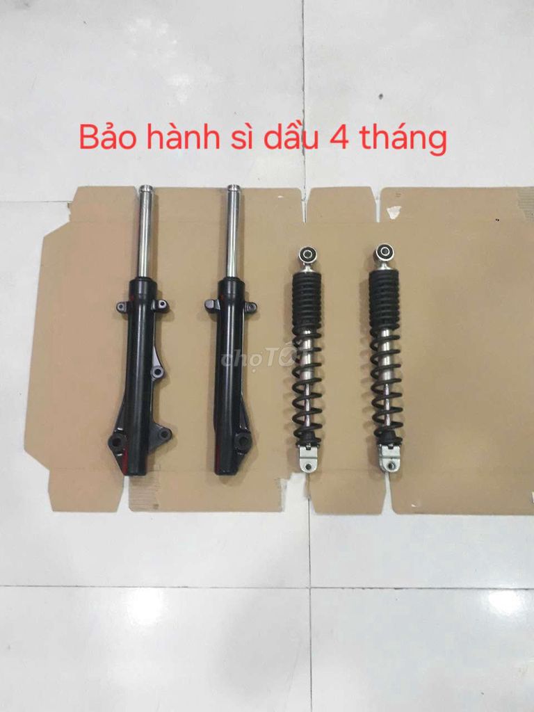 Phuộc trước Airblade 110 sơn đẹp. Sau Airblade 150