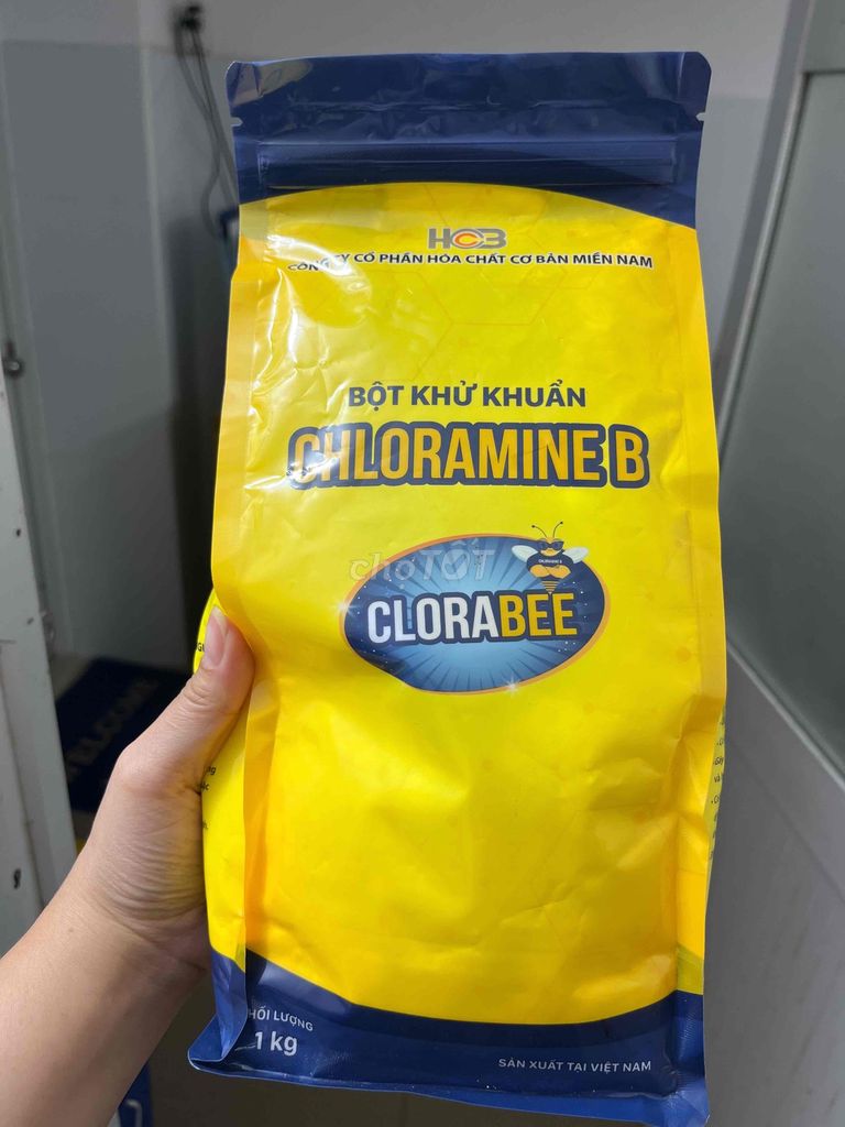 Bột khử khuẩn Chloramin B 1kg Việt Nam. Mua bán Đồ chuyên dụng, Giống nuôi trồng tại Quận 12 Tp Hồ Chí Minh được đăng bởi 2hand luxury hình 1