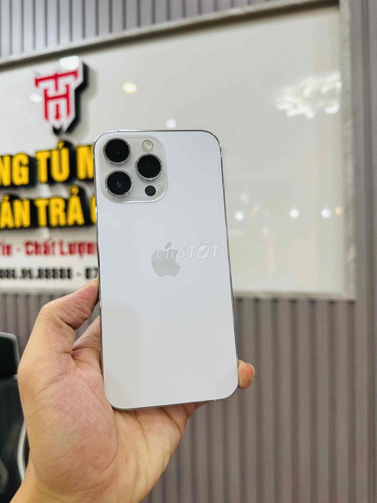iPhone 14 Pro Max 128GB Trắng. Mua bán Điện thoại tại Quận Liên Chiểu Đà Nẵng được đăng bởi Hoàng Tú Mobile hình 1