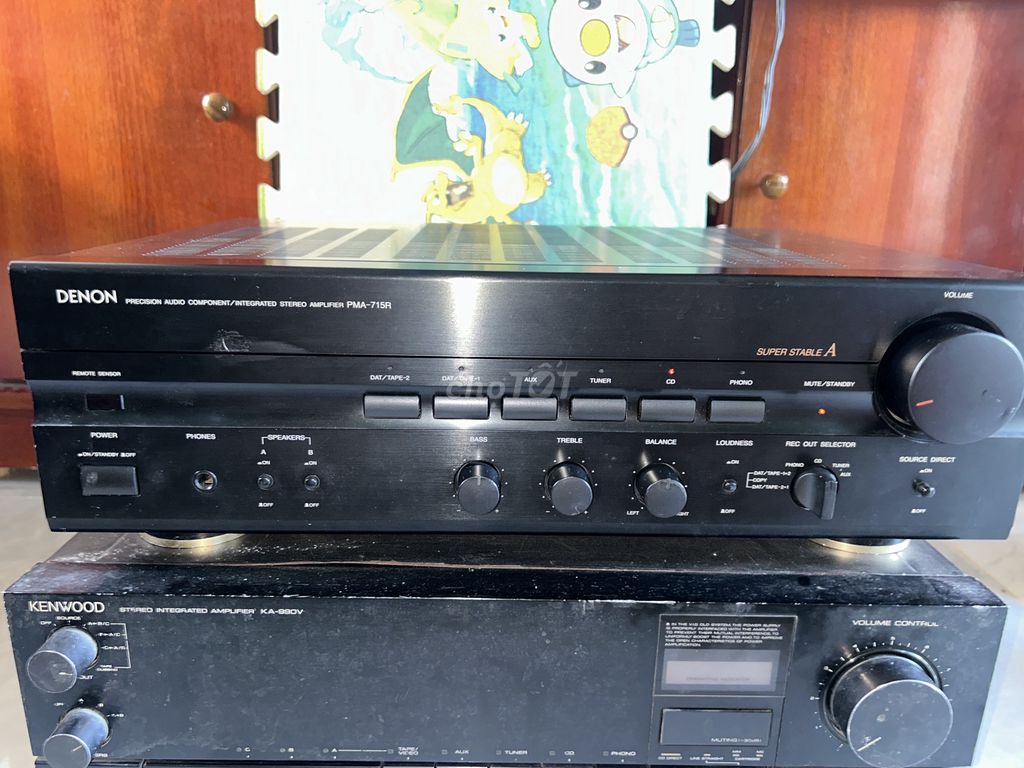Amply Denon PMA-715R Đen. Mua bán Tivi, Âm thanh tại Huyện Kim Sơn Ninh Bình được đăng bởi nguyen van cuong hình 1