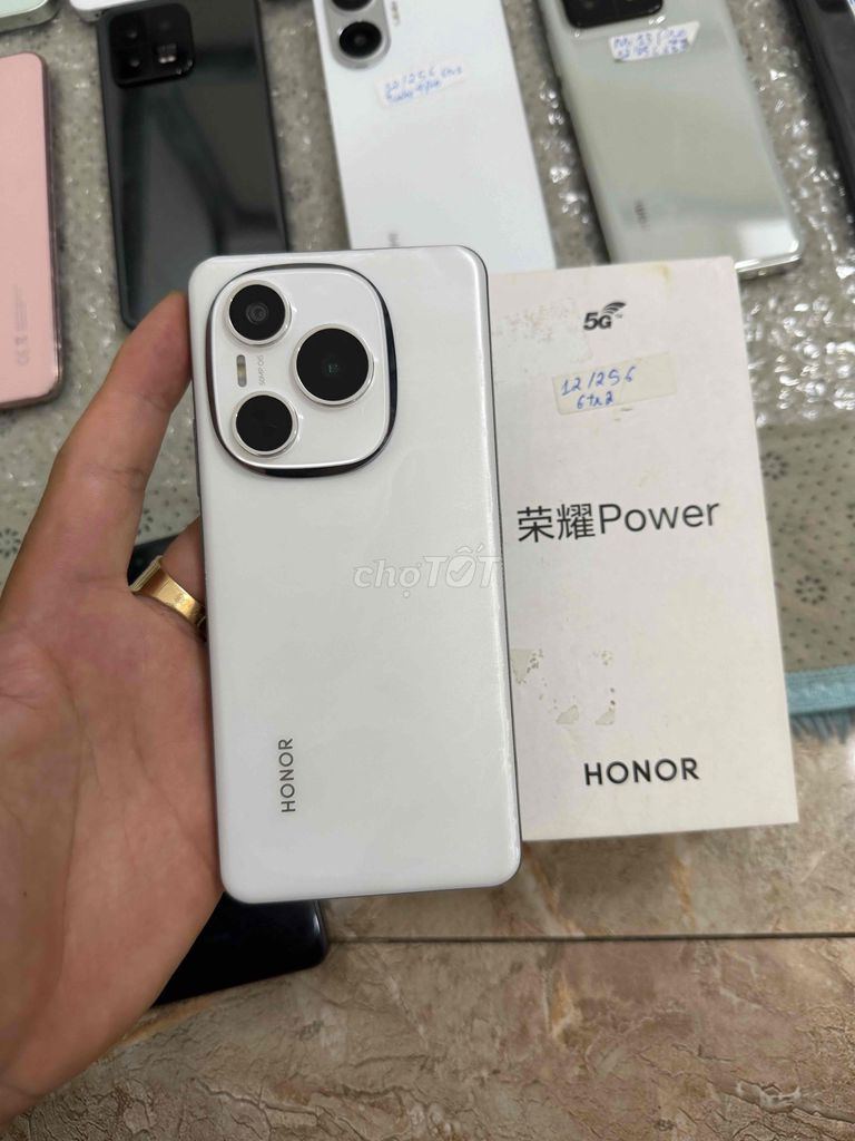 Honor Power 256GB Trắng 12GB. Mua bán Điện thoại tại Quận Tân Bình Tp Hồ Chí Minh được đăng bởi Nguyễn Thắng Mobile hình 1