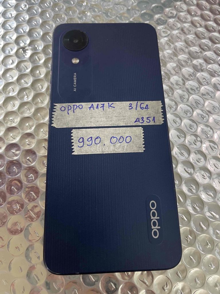 Oppo A17k Ram3/64Gb Zin đẹp. Mua bán Điện thoại tại Quận Ninh Kiều Cần Thơ được đăng bởi Cầm Đồ Anh Quý hình 1