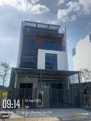 Cho thuê nhà Cát Lái 7x 17 gồm trệt 3 lầu giá 20tr thương lượng